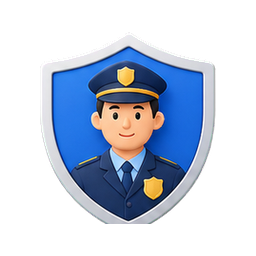 警備員の管理のアイコン