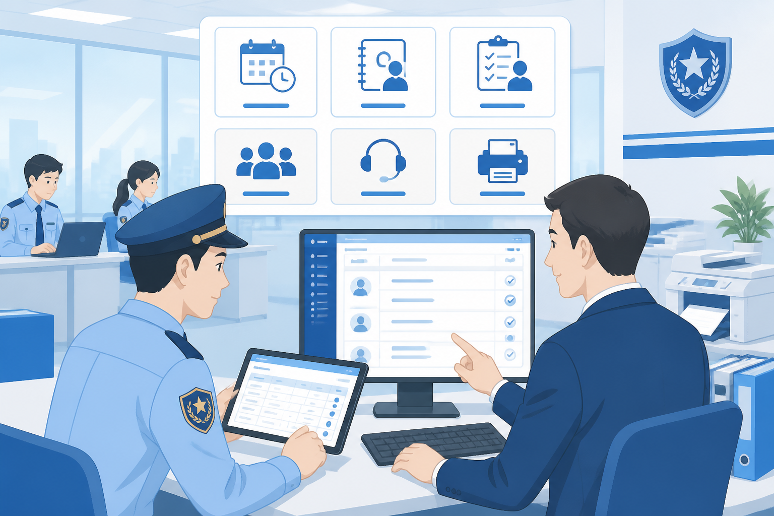 警備業法に関わる教育計画・教育実施簿・指導実施簿を適切に管理する方法